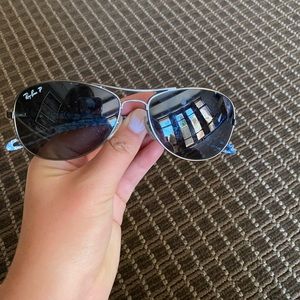 Polarized rayban aviators